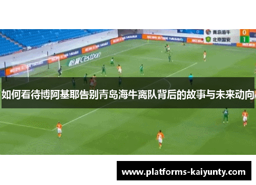 如何看待博阿基耶告别青岛海牛离队背后的故事与未来动向 如何看待博阿基耶告别青岛海牛离队背后的故事与未来动向